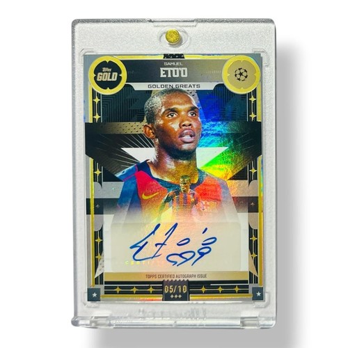 Autografo samuel eto - samuel, eto'o