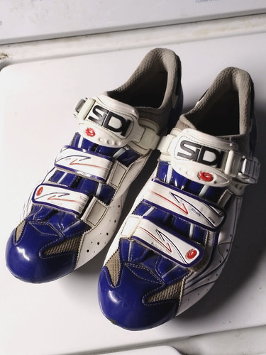 Sidi white blue - white/blue, hi