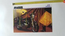 Suzuki GS 450 L 1986 depliant ITALIANO originale moto genuine brochure