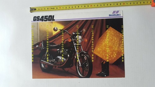 Suzuki 450 1986 depliant - 450,