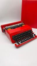 78463 Macchina da scrivere Olivetti Valentine rossa