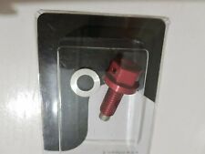 TAPPO OLIO MOTORE SCARICO MAGNETICO ROSSO HONDA CRF 450 2010