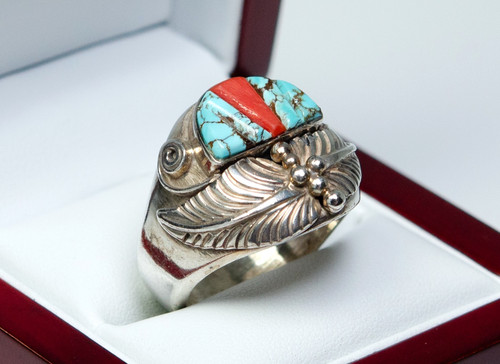 Anello vintage uomo in - da,