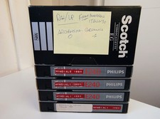 5 VIDEOCASSETTE VHS
