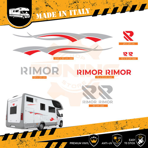 Decalcomania adesivi camper - decalcomania,