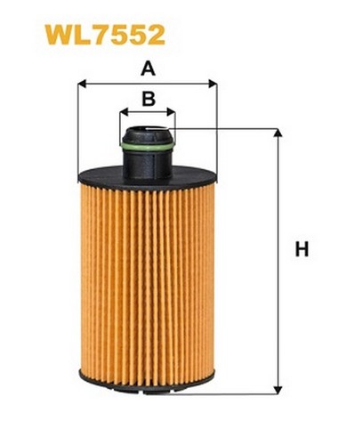 Wl7552 filtro olio per - wl7552,