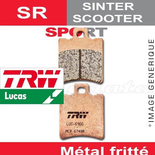 Plaquettes frein avant trw - de,