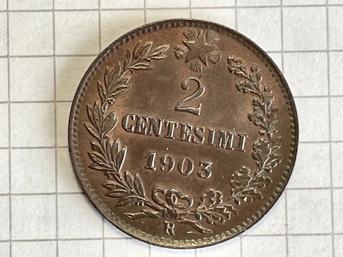 Centesimi 1903 valore - valore,