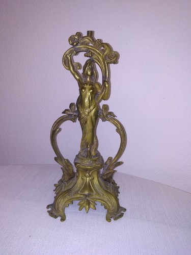 Scultura lampada art nouveau - art,