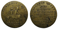 UK 1814 Napoleon "Inseperable Friends - To Elba" political medal/token by Kettle