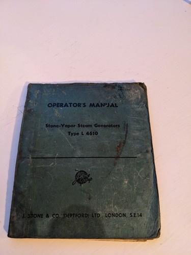 Operators manual stone - operators, manual.stone-vapor