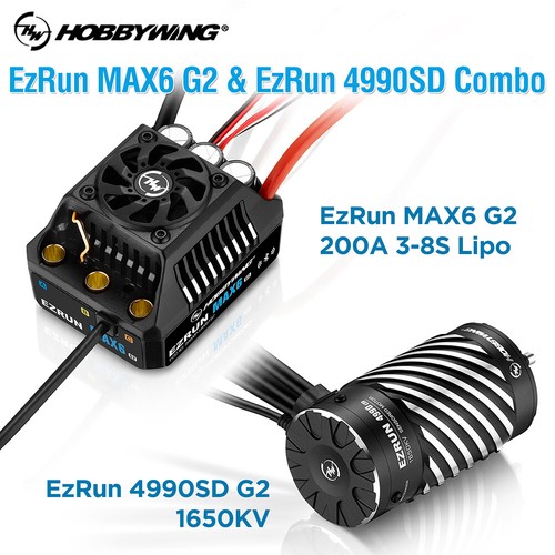 Hobbywing ezrun max6 esc - hobbywing,