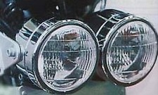 Faro proiettore doppio CROMO