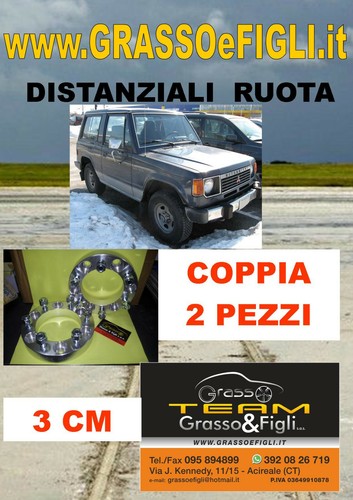 Coppia distanziali ruota for - coppia,
