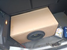 Subwoofer Bass Face 25 cm INDY S10/2 2x2Ω 1000 Watt RMS sub auto 12 10.2 25cm
