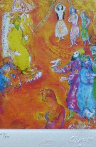 Marc chagall notti - arabe, 1985
