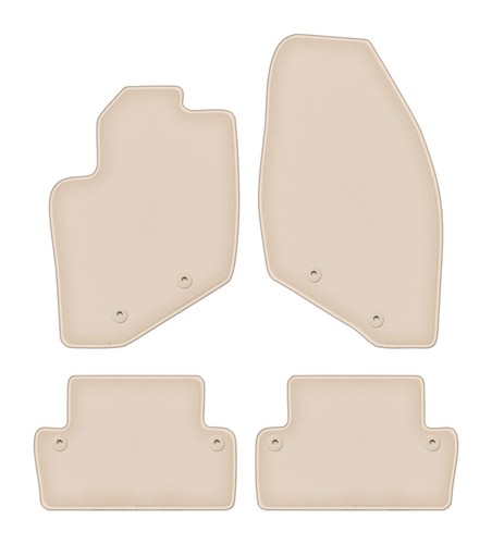 Set tappetini moquette beige