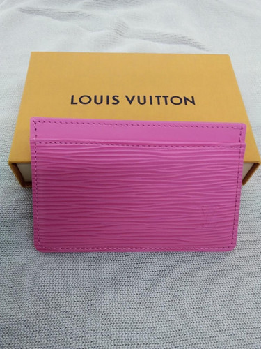 Louis vuitton epi porte cartes - epi,