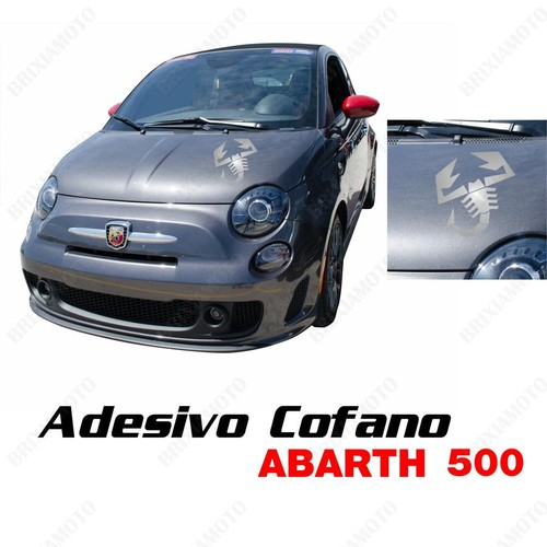 Adesivo cofano logo abarth - logo,
