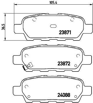 Brembo p56046 kit pastiglie - brembo,