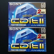 4 Audio Cassette Sony CDit II