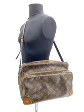  Rarissima borsa a tracolla Louis Vuitton autentica Monogram Nil Cross Body anni 90