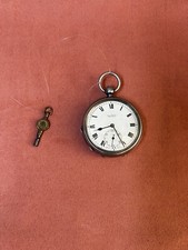 J. G. Graves Sheffield Orologio Da Tasca Cipolla Argento 925