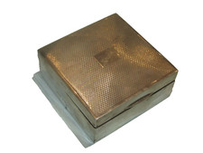 Antica Carillon Sigarette Argento Massiccio Inglese hbros 223 Gr Grezza A, ?