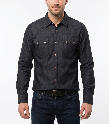 Nudie jeans camicia western - camicia,