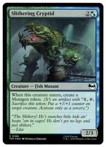 Slithering cryptid - cryptid,