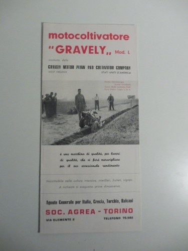Motocoltivatore gravely mod - gravely,