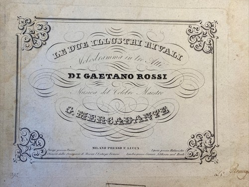 Antico spartito due - antico,