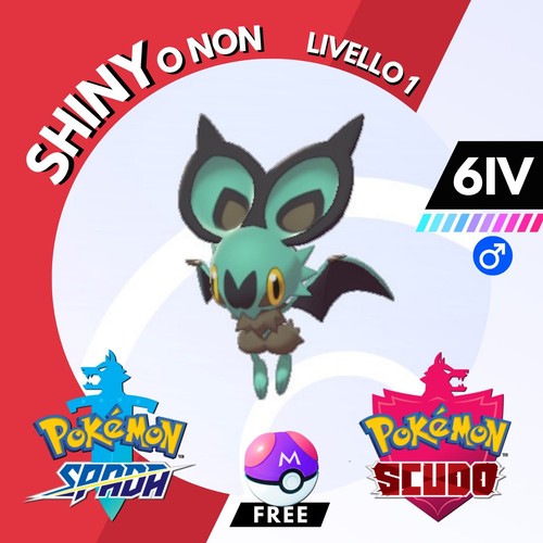 Noibat shiny non iv e - noibat,