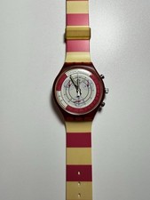 SWATCH CHRONO “NAVY BERRY”