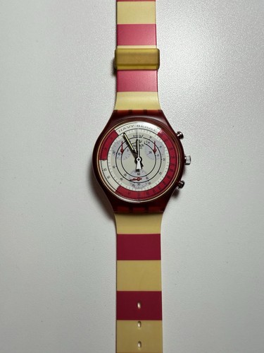 Swatch chrono navy berry - “navy, berry”