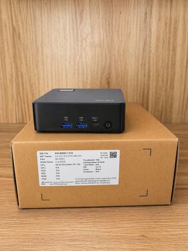 Msi cubi nuc nuovo - ai,