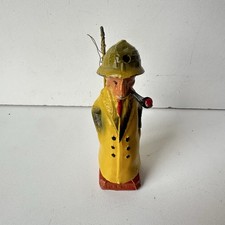 Souvenir vintage anni 40 grotta dei pescatori San Francisco metallo made Japan 4,5"