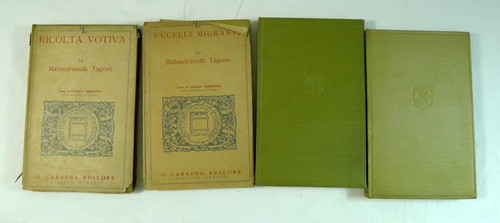 Lotto quattro libri tagore - lotto,