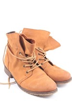 COX Stivaletto stringato Donna Scarpina di lana Taglia IT 37 arancione chiaro