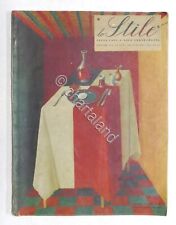 Rivista - Lo stile nella casa e nell'arredamento - N. 14 feb - 1942 Giò Ponti