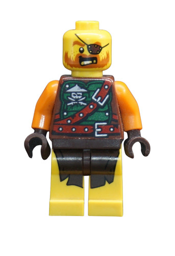 Lego personaggio pirata dei