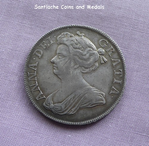 1713 mezza corona argento - corona,