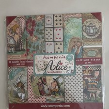 Stamperia Alice Scrapbooking