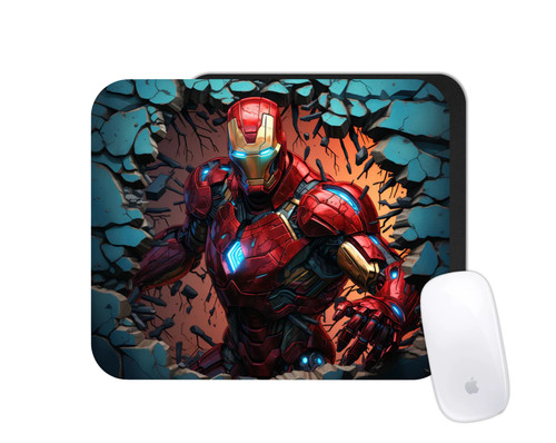 Tappetino mouse iron man - man, |