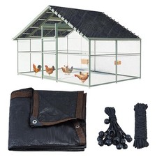 Copertura Pollaio UV 90% Panno Ombreggiante per Estate 11,5 X 6,6 FT Pollo5638