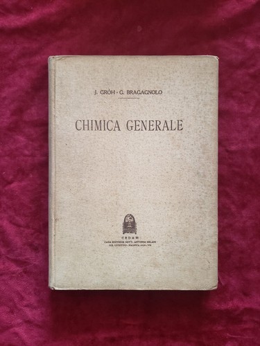 Libro chimica generale groh - libro,