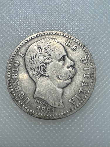 1881 italy lire d - 1881, 2