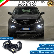 KIT LED H27W / 2 CANBUS 6000K