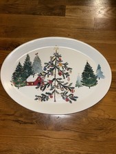 Piatto ovale in ceramica