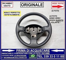 VOLANTE STERZO GOMMA usato non
